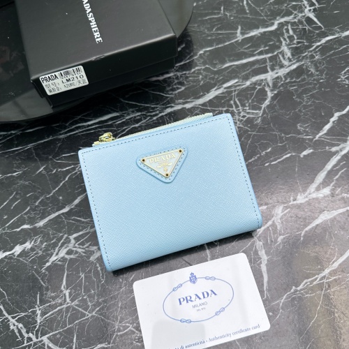 Wholesale Prada Card Case For Women #1144622 $40.00 USD, Wholesale Quality Replica Prada Wallets