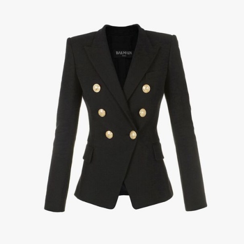 Wholesale Balmain Jackets Long Sleeved For Women #1146901 $68.00 USD, Wholesale Quality Replica Balmain Jackets