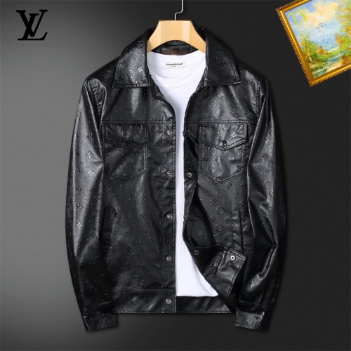 Wholesale Louis Vuitton LV Jackets Long Sleeved For Men #1147270 $60.00 USD, Wholesale Quality Replica Louis Vuitton LV Jackets