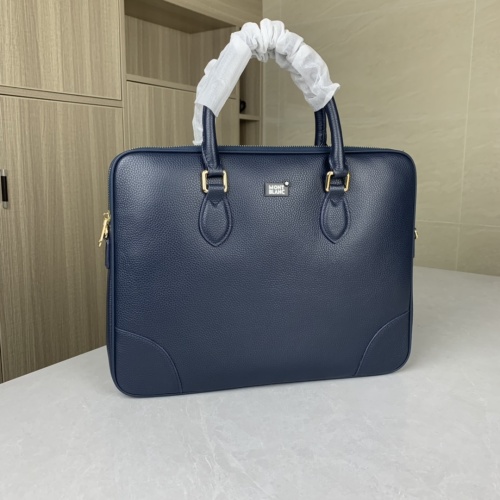 Replica Mont Blanc AAA Man Handbags #1148148 $115.00 USD for Wholesale