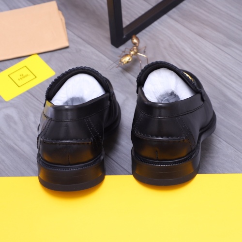 Replica Fendi Leather Shoes For Men #1148221 $80.00 USD for Wholesale