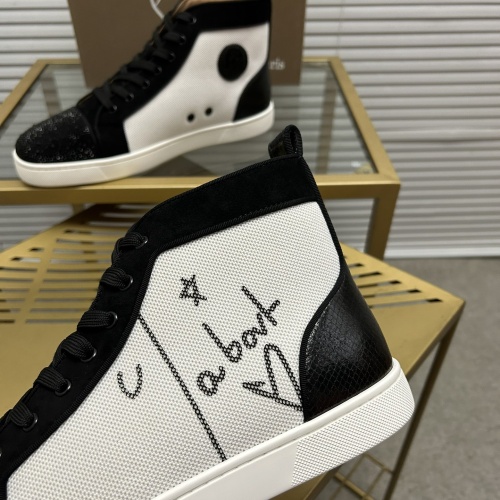 Replica Christian Louboutin High Top Shoes For Men #1148677 $96.00 USD for Wholesale