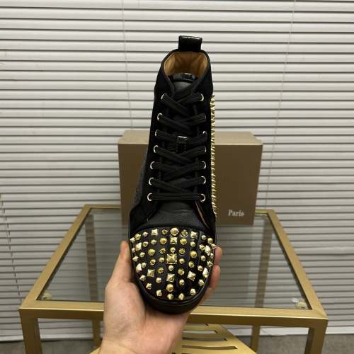 Replica Christian Louboutin High Top Shoes For Men #1148724 $98.00 USD for Wholesale