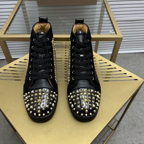 Replica Christian Louboutin High Top Shoes For Women #1148725 $98.00 USD for Wholesale