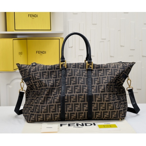 Wholesale Fendi Travel Bags #1148727 $96.00 USD, Wholesale Quality Replica Fendi Travel Bags