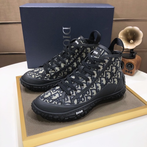 Wholesale Christian Dior High Top Shoes For Men #1148766 $105.00 USD, Wholesale Quality Replica Christian Dior High Top Shoes