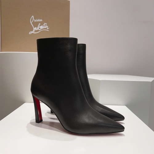 Replica Christian Louboutin Boots For Women #1149971 $158.00 USD for Wholesale