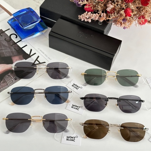 Replica Montblanc AAA Quality Sunglasses #1150984 $60.00 USD for Wholesale