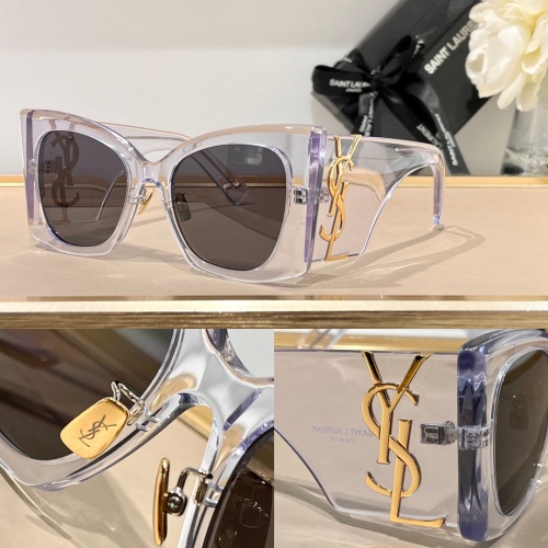 Wholesale Yves Saint Laurent YSL AAA Quality Sunglasses #1151192 $64.00 USD, Wholesale Quality Replica Yves Saint Laurent YSL AAA Quality Sunglasses