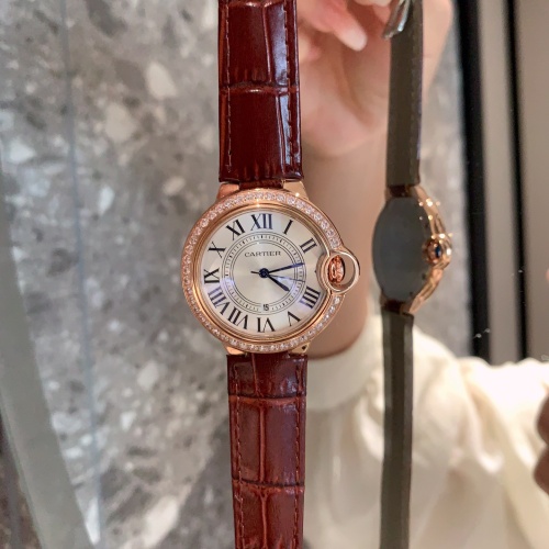 Wholesale Cartier AAA Quality Watches For Women #1151524 $108.00 USD, Wholesale Quality Replica Cartier AAA Quality Watches