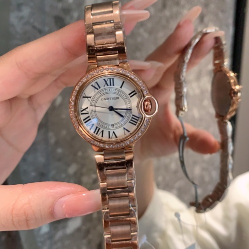 Wholesale Cartier AAA Quality Watches For Women #1151528 $115.00 USD, Wholesale Quality Replica Cartier AAA Quality Watches