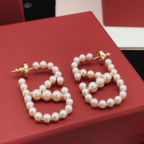 Replica Valentino Earrings For Women #1153799 $29.00 USD for Wholesale