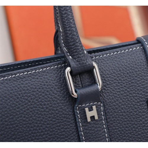 Replica Hermes AAA Man Handbags #1155803 $160.00 USD for Wholesale