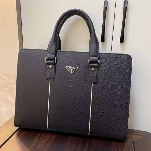 Replica Prada AAA Man Handbags #1156137 $205.00 USD for Wholesale