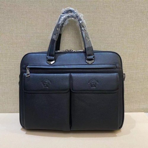 Wholesale Versace AAA Man Handbags #1156216 $205.00 USD, Wholesale Quality Replica Versace AAA Man Handbags