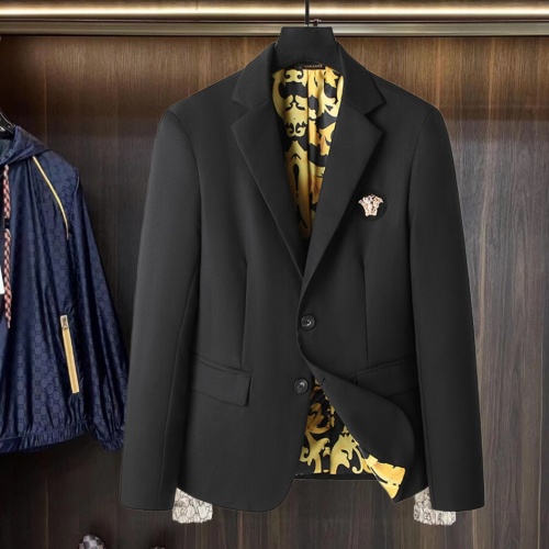 Wholesale Versace Jackets Long Sleeved For Men #1157488 $82.00 USD, Wholesale Quality Replica Versace Jackets