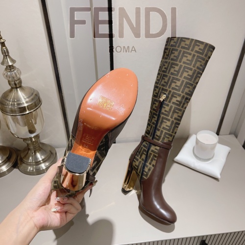 Replica Fendi Fashion Boots For Women #1159045 $160.00 USD for Wholesale