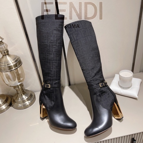 Wholesale Fendi Fashion Boots For Women #1159046 $160.00 USD, Wholesale Quality Replica Fendi Fashion Boots