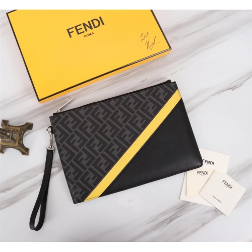 Wholesale Fendi AAA Man Wallets #1160423 $102.00 USD, Wholesale Quality Replica Fendi AAA Man Wallets