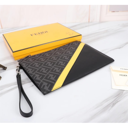 Replica Fendi AAA Man Wallets #1160423 $102.00 USD for Wholesale