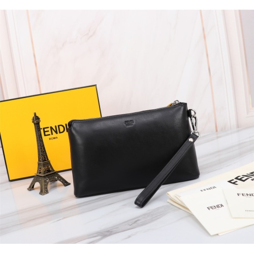 Replica Fendi AAA Man Wallets #1160424 $140.00 USD for Wholesale