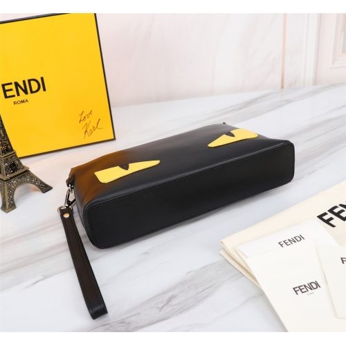 Replica Fendi AAA Man Wallets #1160424 $140.00 USD for Wholesale