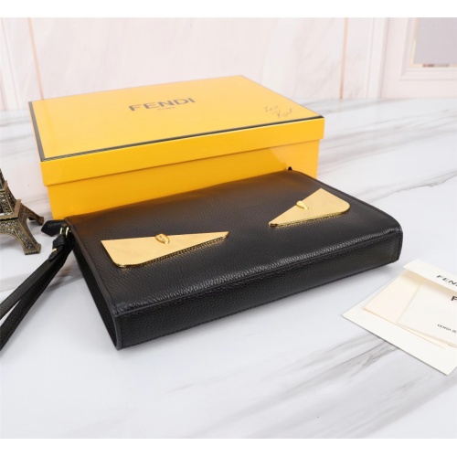 Replica Fendi AAA Man Wallets #1160427 $140.00 USD for Wholesale