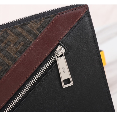 Replica Fendi AAA Man Wallets #1160431 $140.00 USD for Wholesale