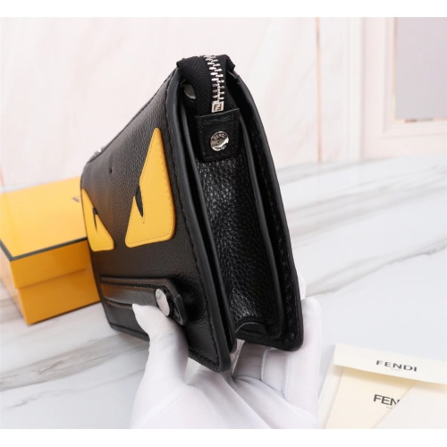 Replica Fendi AAA Man Wallets #1160435 $160.00 USD for Wholesale