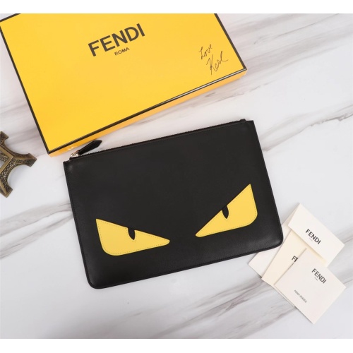 Wholesale Fendi AAA Man Wallets #1160454 $100.00 USD, Wholesale Quality Replica Fendi AAA Man Wallets