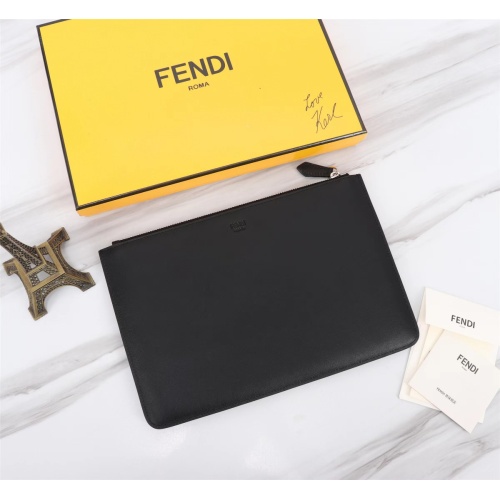 Replica Fendi AAA Man Wallets #1160455 $100.00 USD for Wholesale