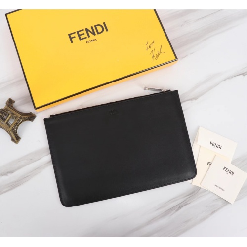 Replica Fendi AAA Man Wallets #1160457 $100.00 USD for Wholesale