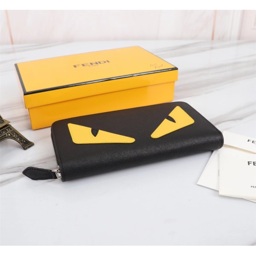 Replica Fendi AAA Quality Wallet For Unisex #1160465 $92.00 USD for Wholesale