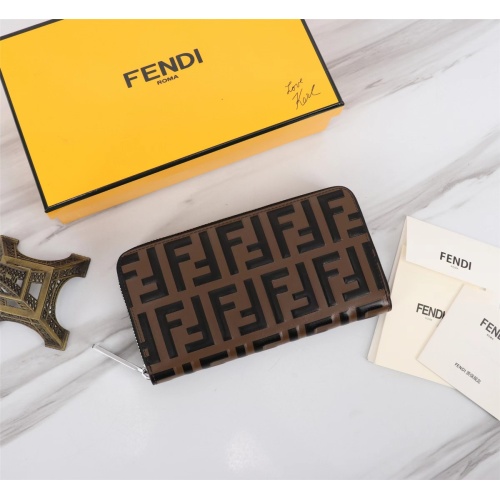 Wholesale Fendi AAA Quality Wallet For Unisex #1160466 $92.00 USD, Wholesale Quality Replica Fendi AAA+ Quality Wallet