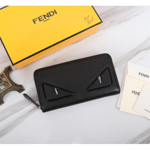 Wholesale Fendi AAA Quality Wallet For Unisex #1160467 $92.00 USD, Wholesale Quality Replica Fendi AAA+ Quality Wallet