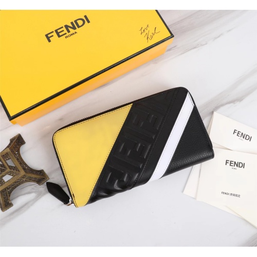 Wholesale Fendi AAA Quality Wallet For Unisex #1160469 $92.00 USD, Wholesale Quality Replica Fendi AAA+ Quality Wallet