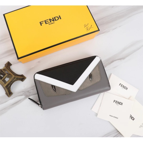 Wholesale Fendi AAA Quality Wallet For Unisex #1160470 $92.00 USD, Wholesale Quality Replica Fendi AAA+ Quality Wallet