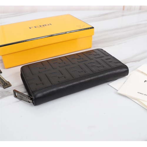 Replica Fendi AAA Quality Wallet For Unisex #1160474 $92.00 USD for Wholesale