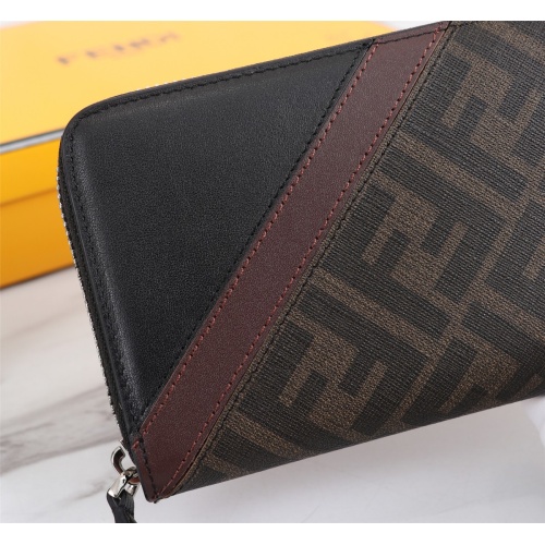 Replica Fendi AAA Quality Wallet For Unisex #1160477 $98.00 USD for Wholesale