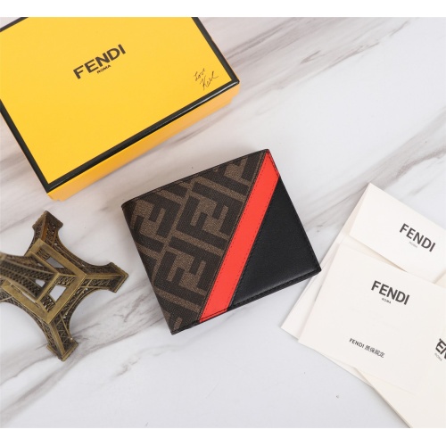 Wholesale Fendi AAA Quality Wallet For Unisex #1160478 $92.00 USD, Wholesale Quality Replica Fendi AAA+ Quality Wallet