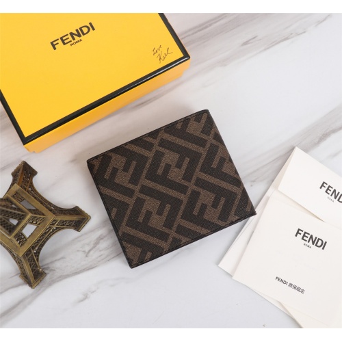 Replica Fendi AAA Quality Wallet For Unisex #1160478 $92.00 USD for Wholesale