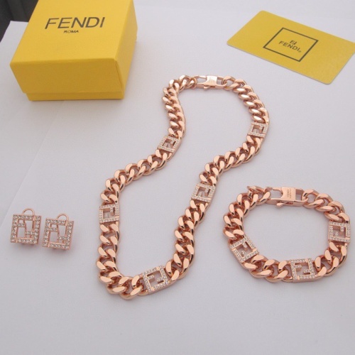 Wholesale Fendi Jewelry Set #1160953 $80.00 USD, Wholesale Quality Replica Fendi Jewelry Set