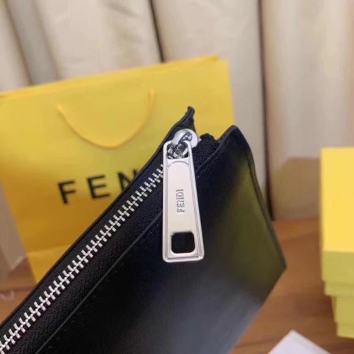 Replica Fendi AAA Man Wallets #1161080 $60.00 USD for Wholesale