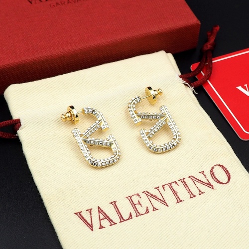 Replica Valentino Earrings For Women #1161961 $29.00 USD for Wholesale