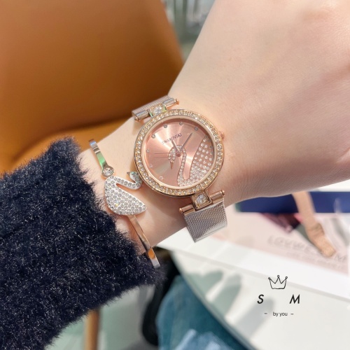 Replica SWAROVSKI Watches For Women #1162834 $38.00 USD for Wholesale