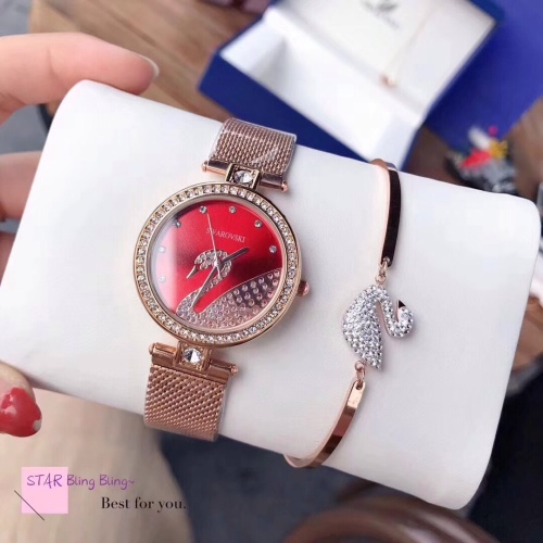 Replica SWAROVSKI Watches For Women #1162841 $34.00 USD for Wholesale