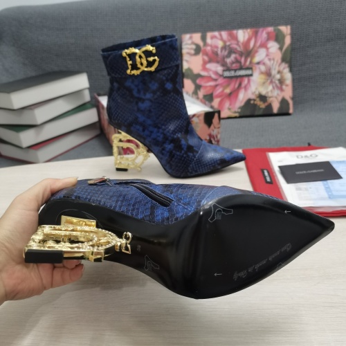 Replica Dolce & Gabbana D&G Boots For Women #1163112 $172.00 USD for Wholesale