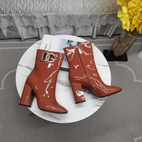 Wholesale Dolce &amp; Gabbana D&amp;G Boots For Women #1163372 $160.00 USD, Wholesale Quality Replica Dolce &amp; Gabbana D&amp;G Boots