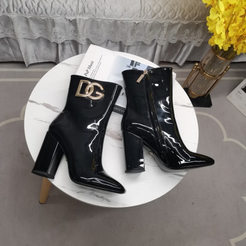 Wholesale Dolce &amp; Gabbana D&amp;G Boots For Women #1163373 $160.00 USD, Wholesale Quality Replica Dolce &amp; Gabbana D&amp;G Boots