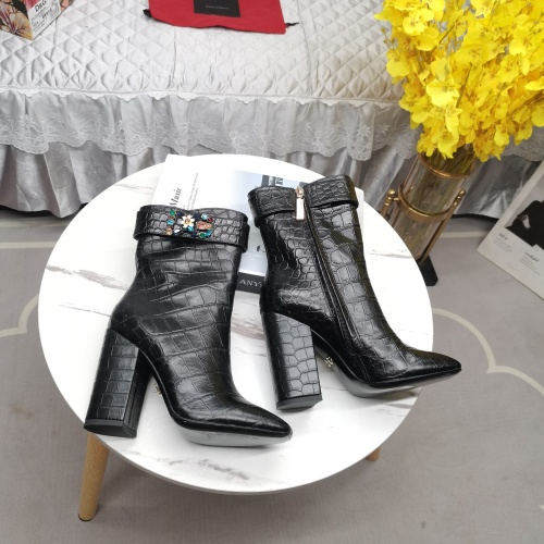 Wholesale Dolce &amp; Gabbana D&amp;G Boots For Women #1163381 $160.00 USD, Wholesale Quality Replica Dolce &amp; Gabbana D&amp;G Boots